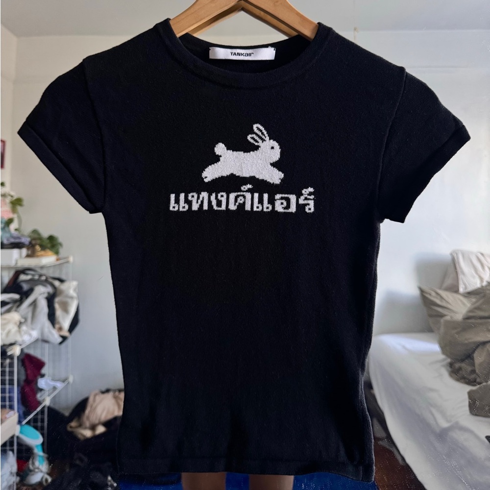 Tank Air Bunny knit tee